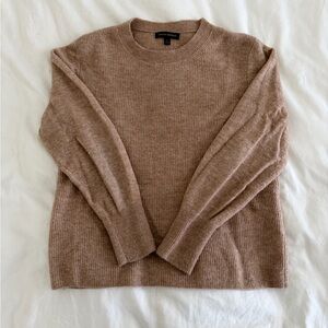 Banana Republic Tan Crewneck Sweater